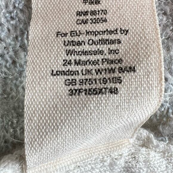 FREE PEOPLE Tunic Sweater with Silver Sequin for Urban Outfitters Women’s Large - Picture 10 of 12